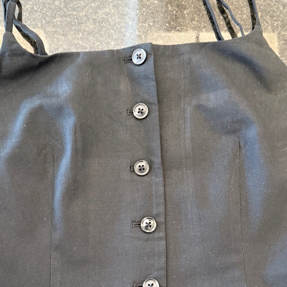 a new day Black and Cream Button-Down Camisoles - Picture 7 of 9